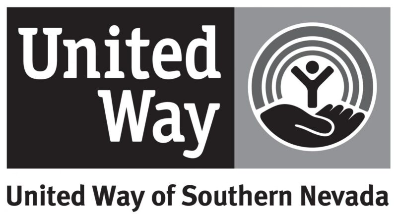 United Way black and white and gray Logo