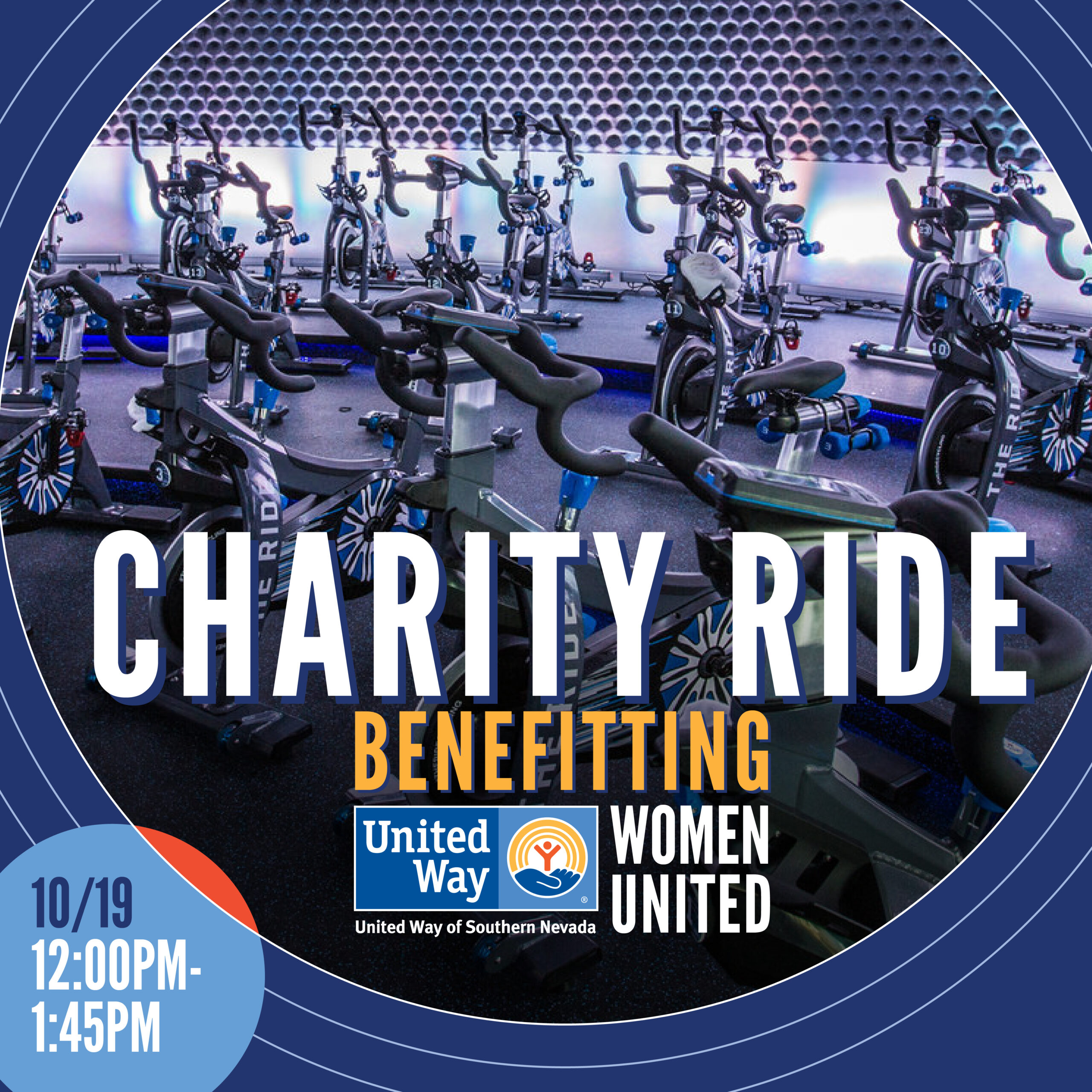 Women United charity Ride Signage October 19, 2024 12PM - 1:45 PM