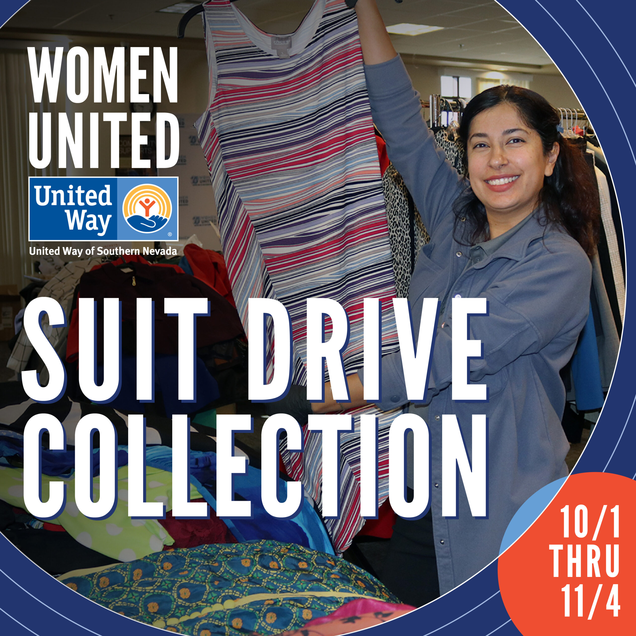 Women United Suit Drive Collection Pop Up image October 1 - November 4