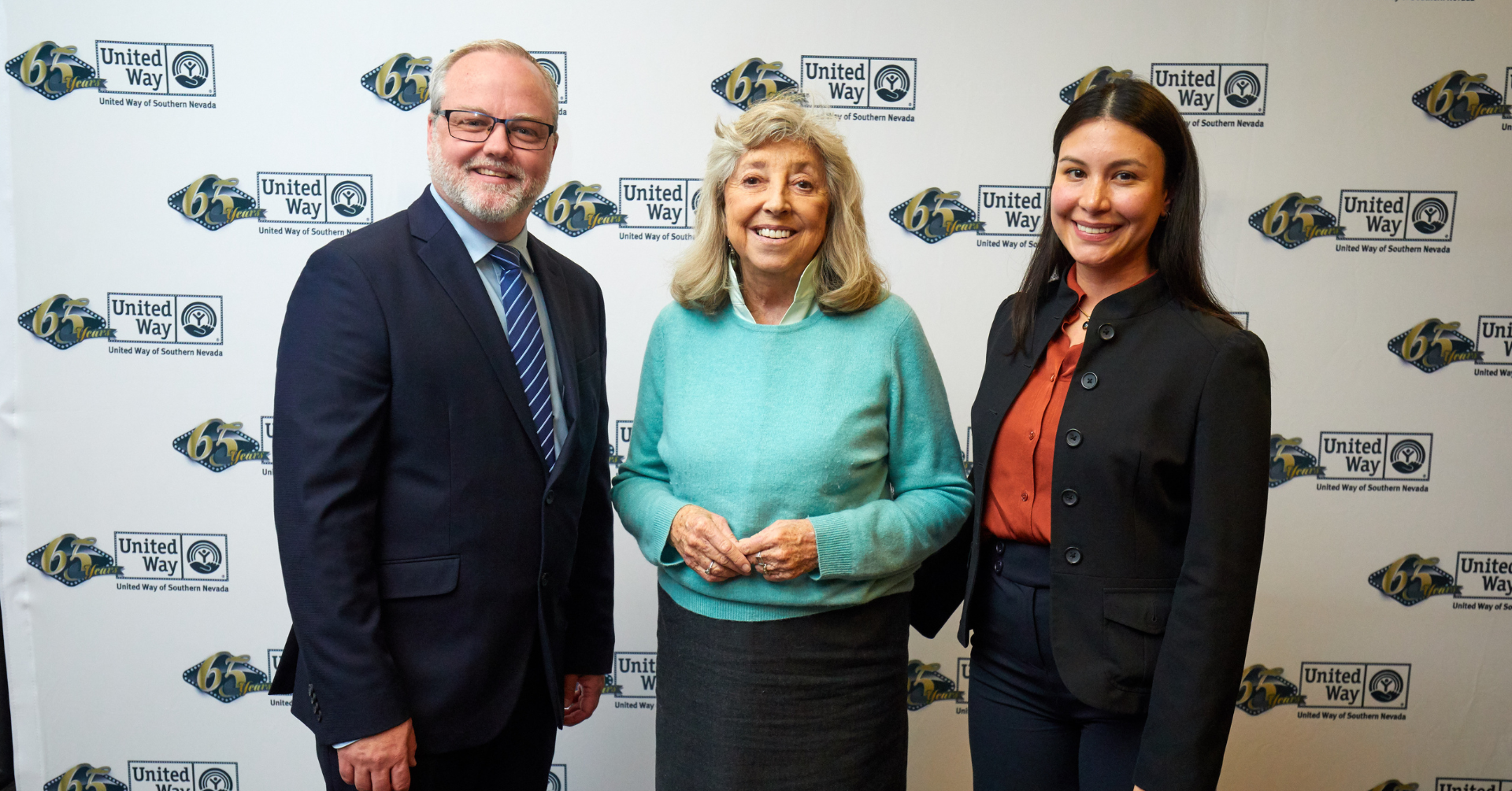 Pictured (right): Samuel Rudd, Congresswoman Dina Titus, Janet Quintero