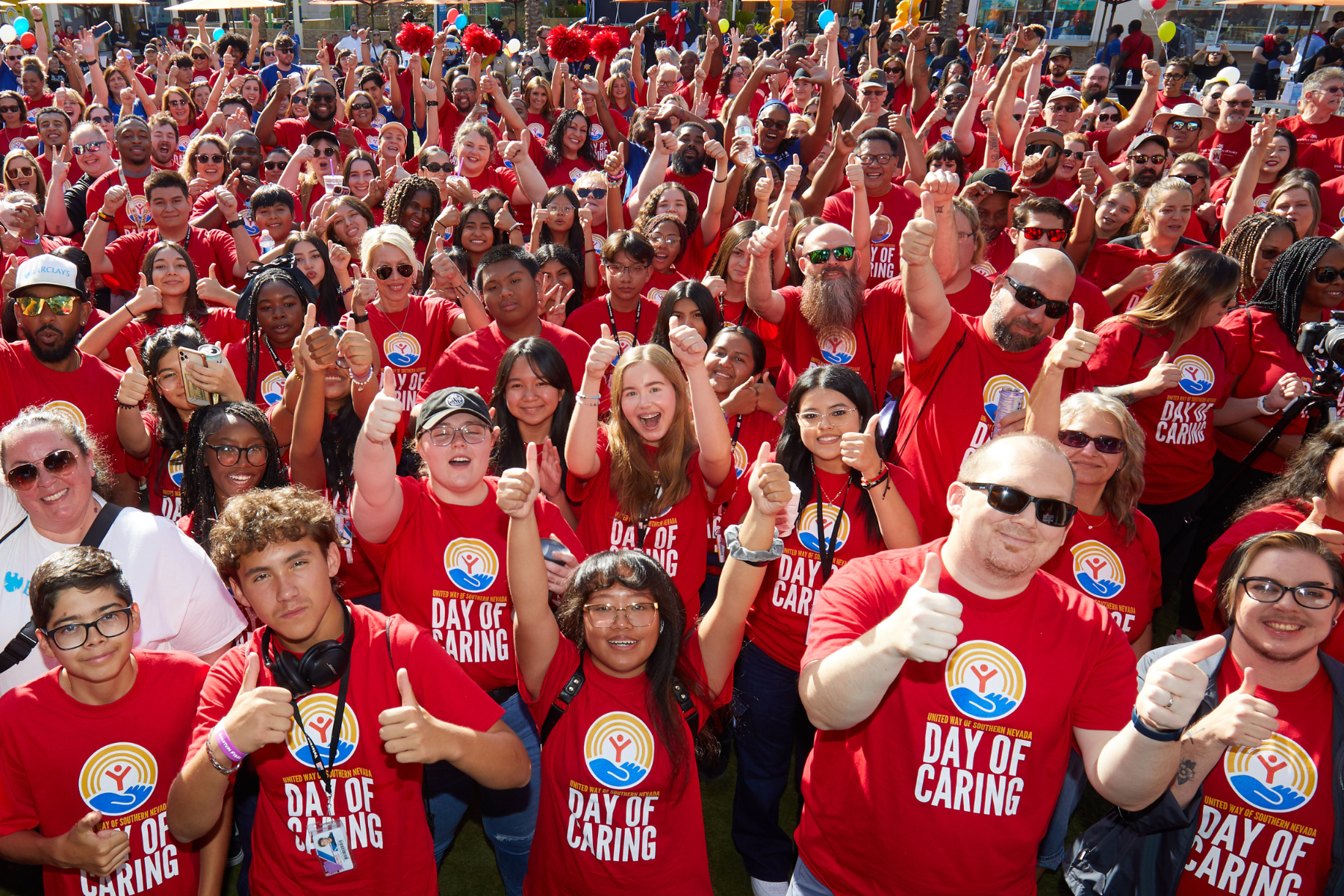 day of caring group shot